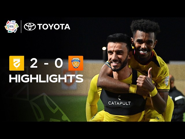 Saudi Pro League: Al Hazem 2 – 0 Al Feiha (2025-2026)