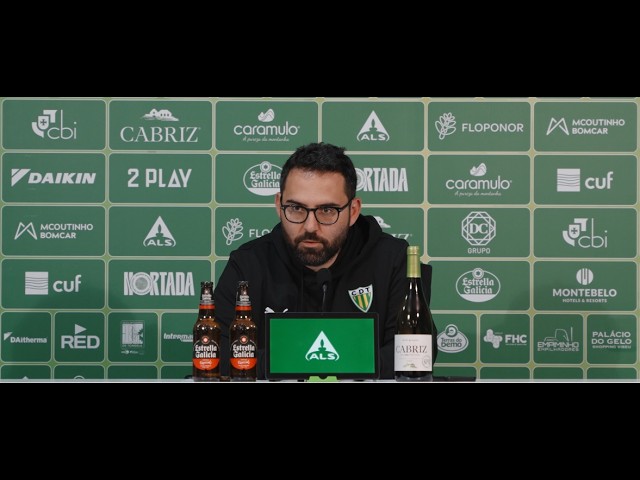 Liga Portugal Betclic: Antevisão de Gonçalo Feio ao V. Guimarães vs Tondela (2025-2026)