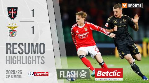 Liga Portugal Betclic: Casa Pia 1 – 1 Benfica (2025-2026)