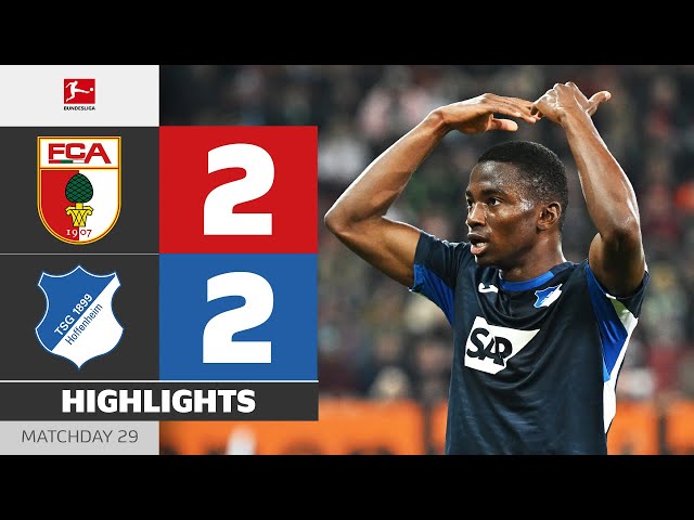 Bundesliga: FC Augsburg 2 – 2 1899 Hoffenheim (2025-2026)