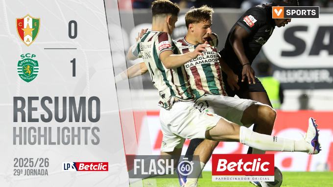 Liga Portugal Betclic: CF Estrela Amadora 0 – 1 Sporting (2025-2026)