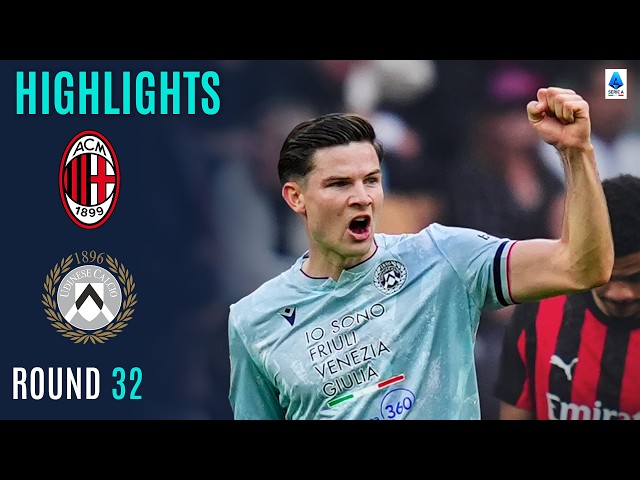 Serie A: Milan 0 – 3 Udinese (2025-2026)