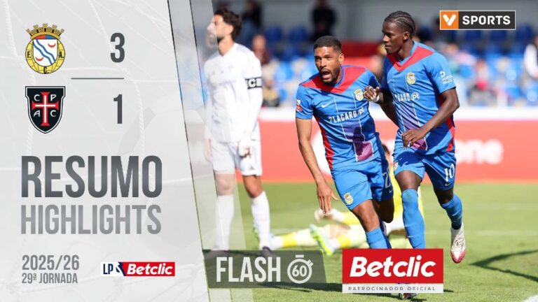 Liga Portugal Betclic: Alverca 3 – 1 Casa Pia (2025-2026)