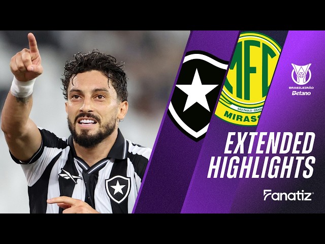 Brasileirão: Botafogo 3 – 2 Mirassol (2026)